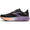 imageBrooks Womens Ghost 18 Neutral Running amp Walking ShoeBlackMulled GrapePeach