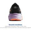 imageBrooks Womens Ghost 18 Neutral Running amp Walking ShoeBlackMulled GrapePeach
