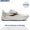 imageBrooks Womens Ghost 18 Neutral Running amp Walking ShoeCoconutCoffeeFuchsia