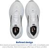 imageBrooks Womens Ghost 18 Neutral Running amp Walking ShoeWhiteBlackRose Gold