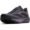 imageBrooks Womens Ghost 18 Neutral Running amp Walking ShoeEbonyFolkstoneMetallic