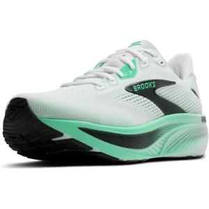 imageBrooks Mens Ghost 18 Neutral Running amp Walking ShoeWhiteSpring BudSpruce
