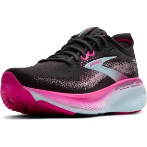 imageBrooks Womens Adrenaline GTS 25 Supportive Running amp Walking ShoeBlackCyber PinkIced Aqua