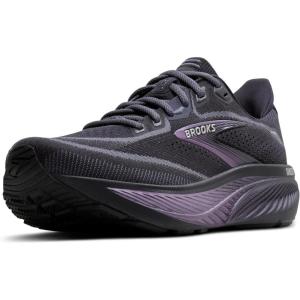 imageBrooks Womens Ghost 18 Neutral Running amp Walking ShoeEbonyFolkstoneMetallic