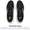 imageBrooks Mens Anthem 8 Neutral Running ShoeBlackGreyGreen