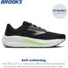 imageBrooks Mens Anthem 8 Neutral Running ShoeBlackGreyGreen