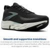 imageBrooks Mens Glycerin Flex Neutral Running amp Walking ShoePhantomMetallicCoconut