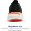 imageBrooks Mens Revel 8 Neutral Running amp Walking ShoeBlackExcaliburOrange
