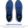 imageBrooks Mens Revel 8 Neutral Running amp Walking ShoeNavy PeonyBlackAcid Lime