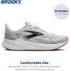 imageBrooks Mens Revel 8 Neutral Running amp Walking ShoeWhiteBlackOak Buff
