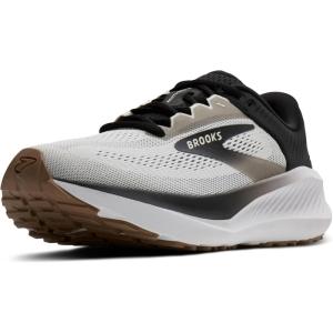 imageBrooks Mens Anthem 8 Neutral Running ShoeWhiteBlackTan