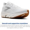 imageBrooks Womens Glycerin Flex Neutral Running amp Walking ShoeWhiteBlackGum