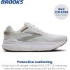 imageBrooks Womens Defyance Max Neutral Running amp Walking ShoeBright WhiteOysterPortabella