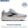 imageBrooks Womens Defyance Max Neutral Running amp Walking ShoeGreyPeachEbony