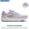 imageBrooks Womens Defyance Max Neutral Running amp Walking ShoeLavenderSilverWhite