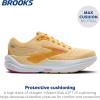 imageBrooks Womens Ghost Max 3 Neutral Running amp Walking ShoeApricotApricotSuper Pink