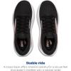 imageBrooks Womens Ghost Max 3 Neutral Running amp Walking ShoeBlackBlackRose Gold