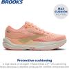 imageBrooks Womens Ghost Max 3 Neutral Running amp Walking ShoePeachSandCoconut