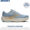 imageBrooks Womens Ghost Max 3 Neutral Running amp Walking ShoeSkywayCoconutSand