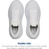 imageBrooks Womens Ghost Max 3 Neutral Running amp Walking ShoeWhiteWhite