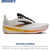 image:imageBrooks Mens Revel 9 Neutral Running amp Walking ShoeWhiteOrangeBlack