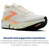 image:imageBrooks Womens Glycerin Flex Neutral Running amp Walking ShoeWhitePeachNightlife