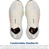 image:imageBrooks Womens Glycerin Flex Neutral Running amp Walking ShoeWhitePeachNightlife