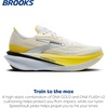 image:imageBrooks Womens Hyperion Max 4 Neutral Running ShoeWhiteCyber YellowBlack
