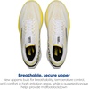 image:imageBrooks Womens Hyperion Max 4 Neutral Running ShoeWhiteCyber YellowBlack