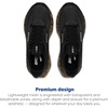 image:imageBrooks Womens Revel 9 Neutral Running amp Walking ShoeBlackBone BrownFallen Rock