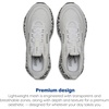 image:imageBrooks Womens Revel 9 Neutral Running amp Walking ShoeWhiteUltimate GreyBlack