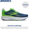 image:imageBrooks Mens Adrenaline GTS 25 Supportive Running amp Walking ShoeGreenMoonlightPhantom