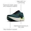 image:imageBrooks Mens Ghost Max 3 Neutral Running amp Walking ShoeAtlantic Deep Black Green