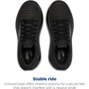 image:imageBrooks Mens Ghost Max 3 Neutral Running amp Walking ShoeBlackBlackEbony