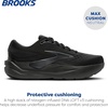 image:imageBrooks Mens Ghost Max 3 Neutral Running amp Walking ShoeBlackBlackEbony