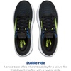 image:imageBrooks Mens Ghost Max 3 Neutral Running amp Walking ShoeBlackNavyAcid Lime