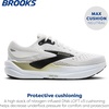 image:imageBrooks Mens Ghost Max 3 Neutral Running amp Walking ShoeBright WhiteTeaBlack