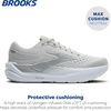 image:imageBrooks Mens Ghost Max 3 Neutral Running amp Walking ShoeOysterSilver