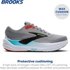 image:imageBrooks Mens Ghost Max 3 Neutral Running amp Walking ShoePrimer GreyAntarcticaRed