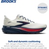 image:imageBrooks Mens Ghost 18 Neutral Running amp Walking ShoeCoconutRedBlue
