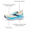 image:imageBrooks Mens Glycerin 23 Neutral Running ShoeCoconutNavyBlue