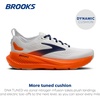 image:imageBrooks Mens Glycerin 23 Neutral Running ShoeWhiteNavyOrange