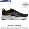 image:imageBrooks Womens Adrenaline GTS 25 Supportive Running amp Walking ShoeBlackPeachMulled Grape