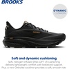 image:imageBrooks Womens Ghost 18 Neutral Running amp Walking ShoeBlackBlackBone Brown