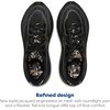 image:imageBrooks Womens Ghost 18 Neutral Running amp Walking ShoeBlackBlackBone Brown