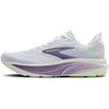 image:imageBrooks Womens Ghost 18 Neutral Running amp Walking ShoeWhite Purple Hebe Green