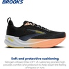 image:imageBrooks Womens Ghost Max 4 Neutral Running amp Walking ShoeBlackFolkstoneCyber Peach
