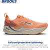 image:imageBrooks Womens Ghost Max 4 Neutral Running amp Walking ShoeCyber PeachGrapeBluewash