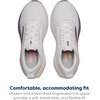 image:imageBrooks Womens Glycerin 23 Neutral Running ShoeWhiteMulled GrapeClear