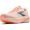 image:imageBrooks Womens Ghost 18 Neutral Running amp Walking ShoeStar White Cyber Peach Grey
